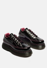 Buzz Distressed Patent Shoes