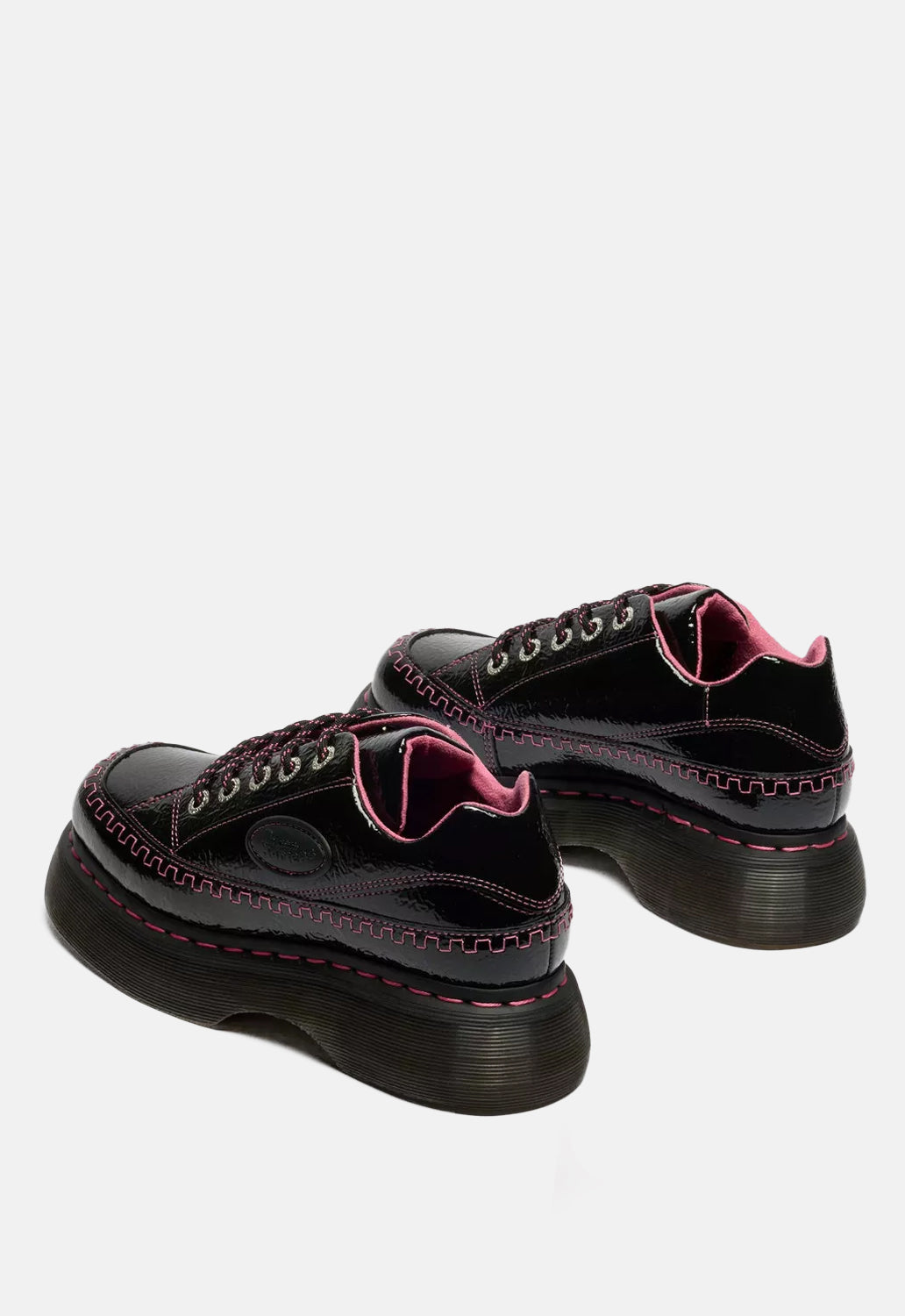 Buzz Distressed Patent Shoes