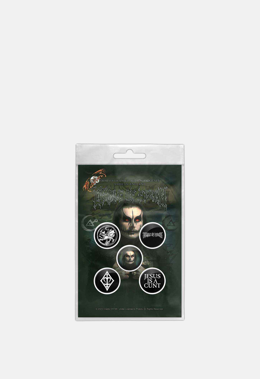 Hammer Of The Witch Button Badge Pack