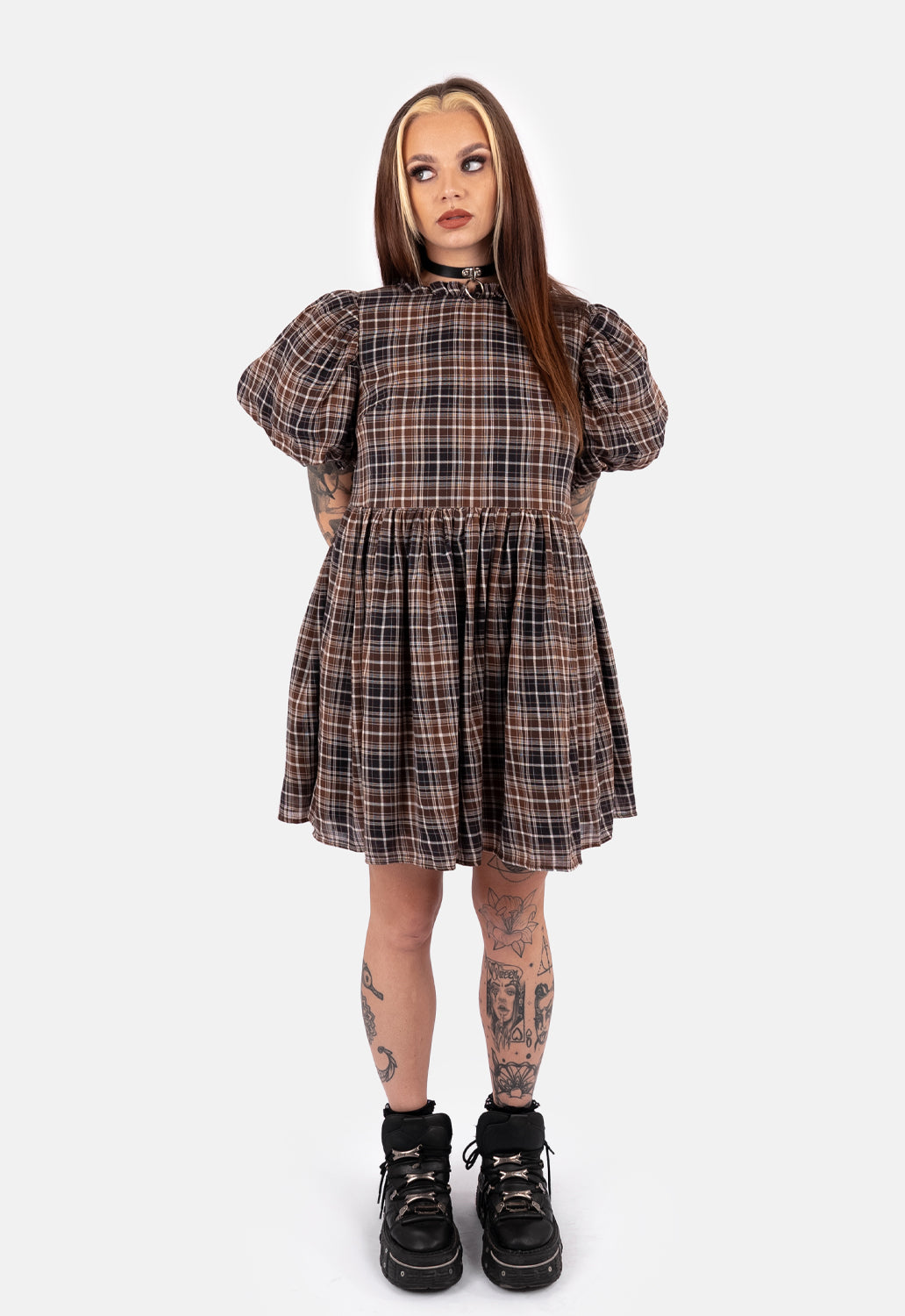 Carmen Smock Mini Dress