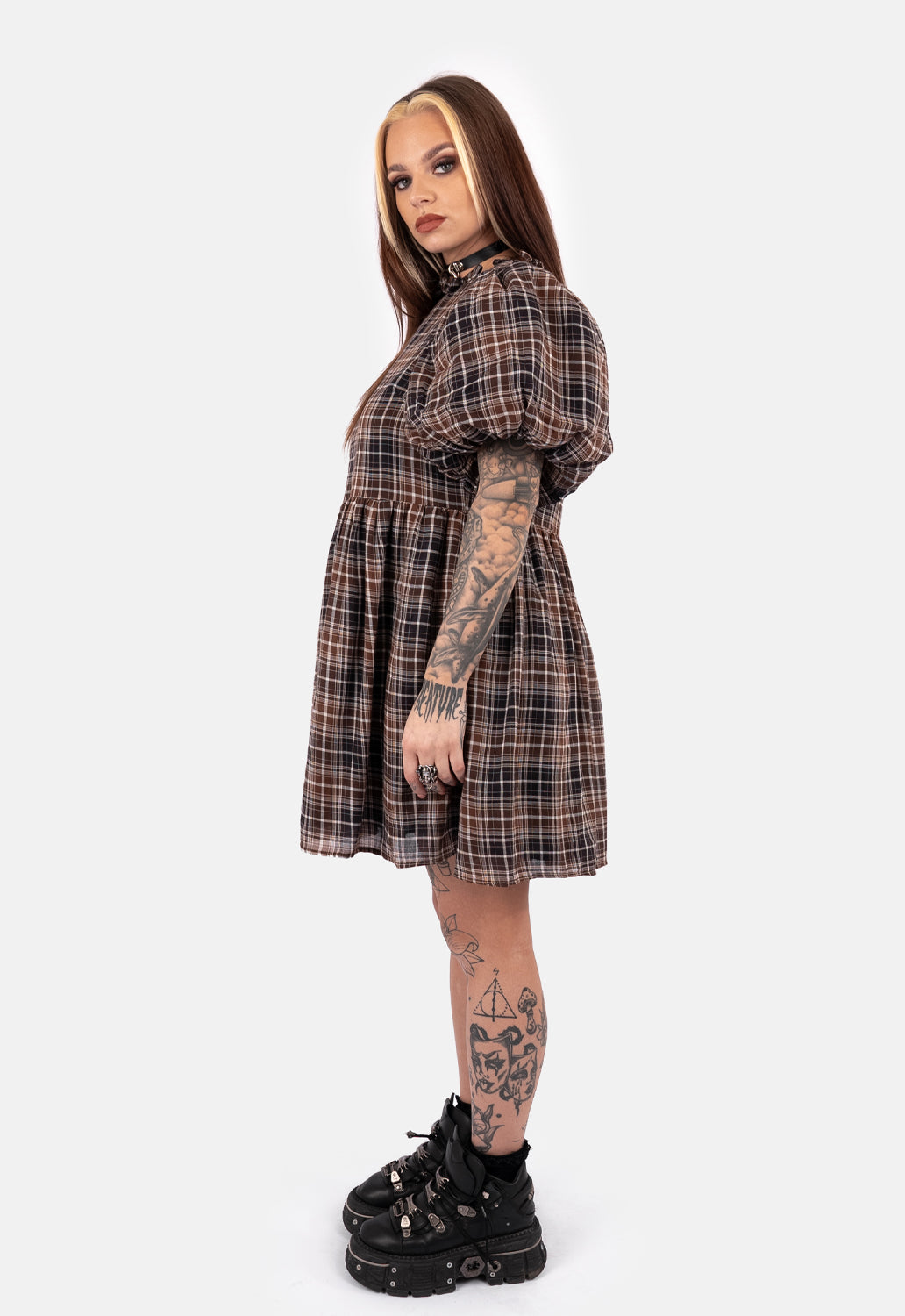 Carmen Smock Mini Dress