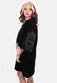 Cassandra Print Tee Mini Dress