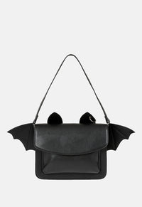 Black Catacomb Bat Handbag
