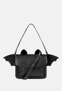 Black Catacomb Bat Handbag