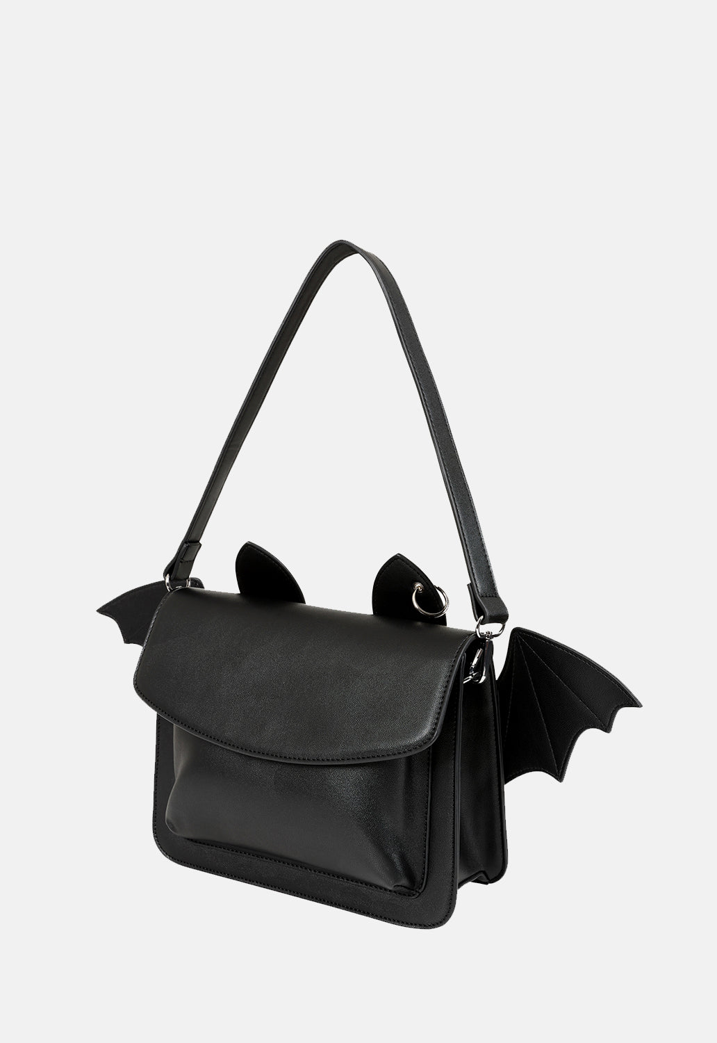 Black Catacomb Bat Handbag