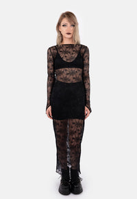 Cleo Web Mesh Dress