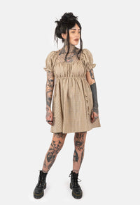 Clover Check Mini Dress