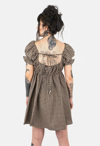 Clover Check Mini Dress