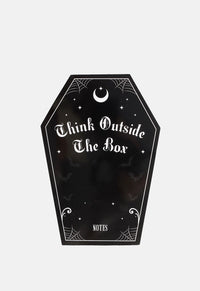 Coffin Shaped Notebook