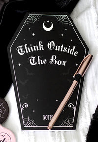 Coffin Shaped Notebook