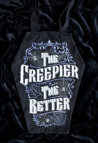 Creepier Coffin Tote Bag