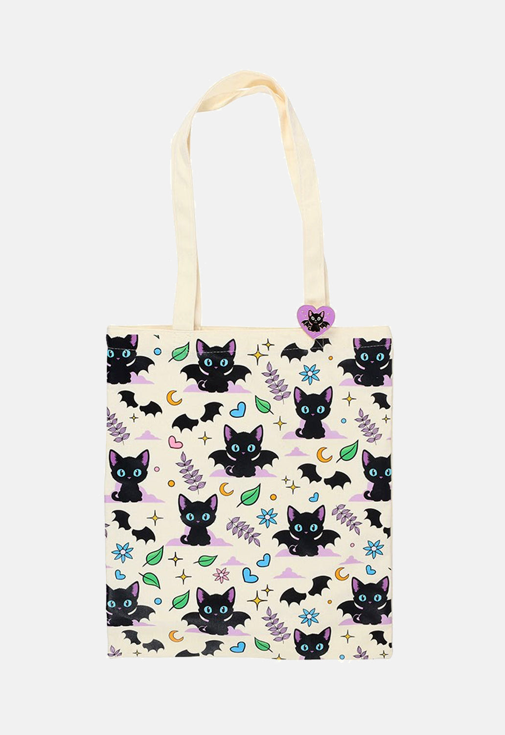 Cute & Creepy Cat Tote Bag