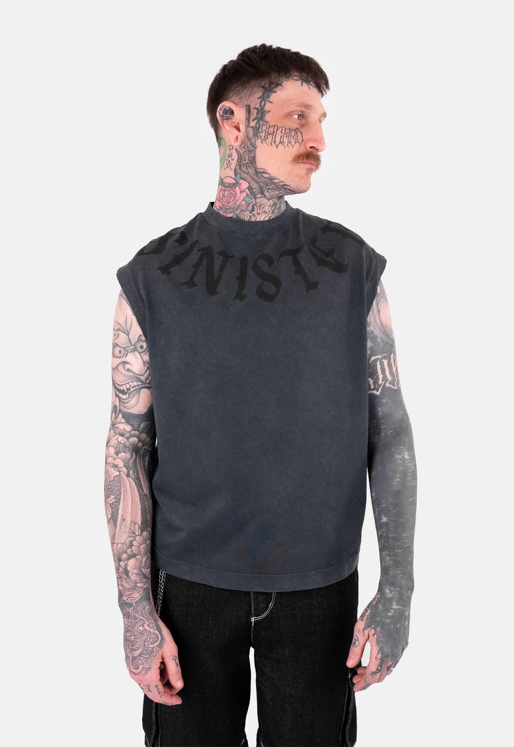 Cyrus Printed Washed Tank Top