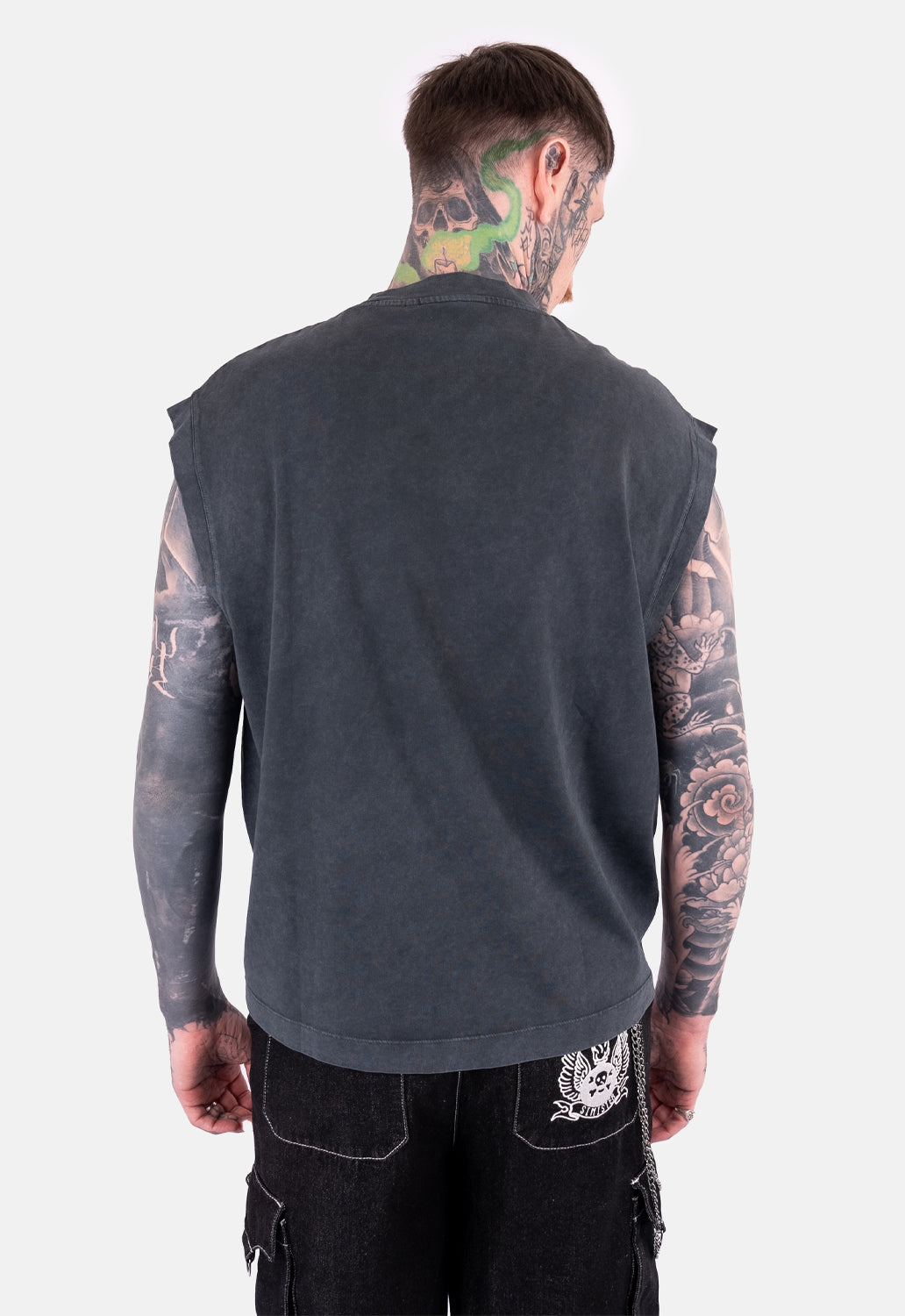 Cyrus Printed Washed Tank Top