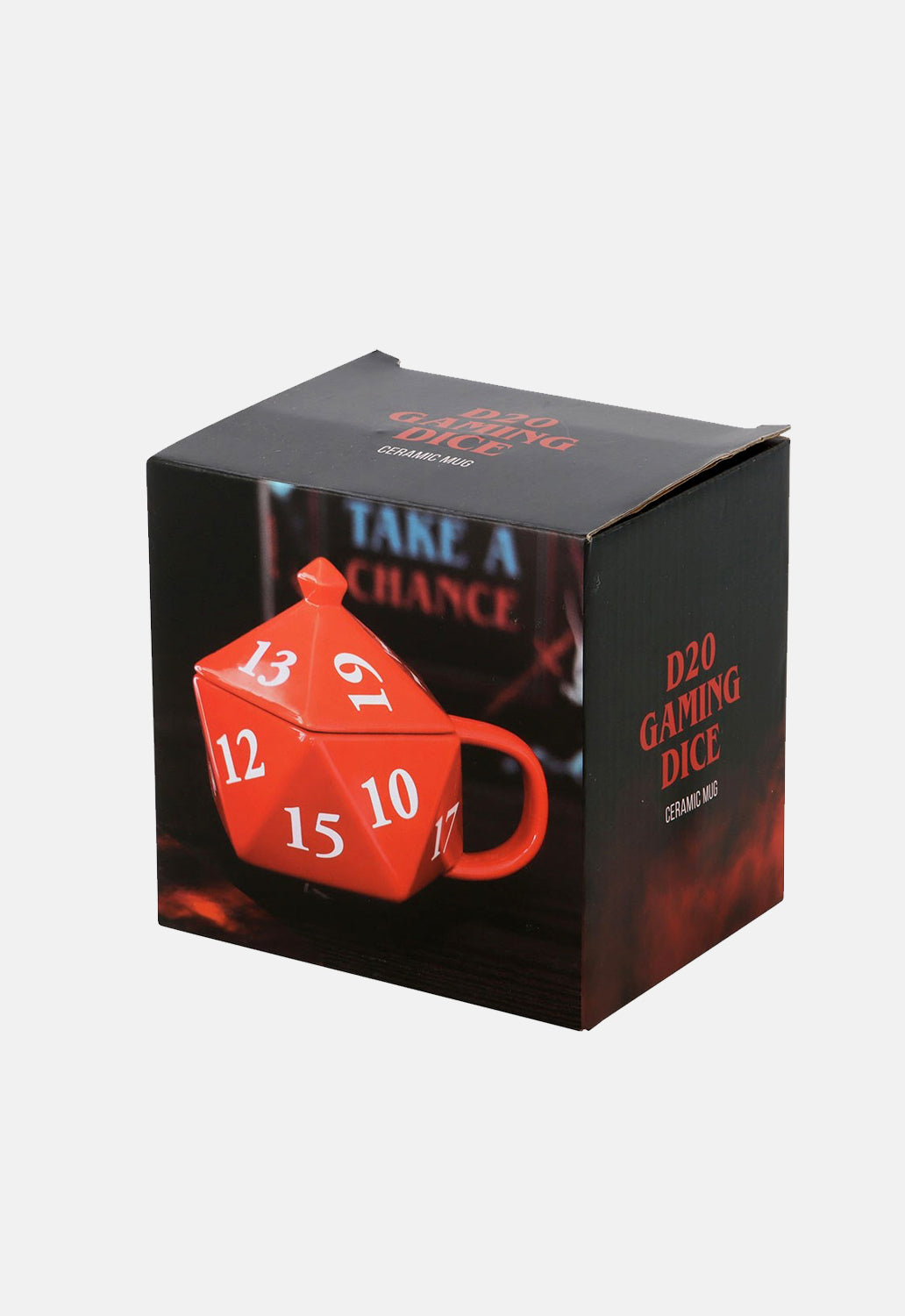 D20 Gaming Dice Shaped Mug