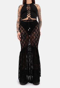 Daria Lace Maxi Skirt