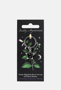 Deadly Nightshade Keyring