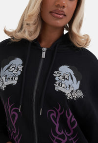 Diamante Tattoo Tracksuit Top