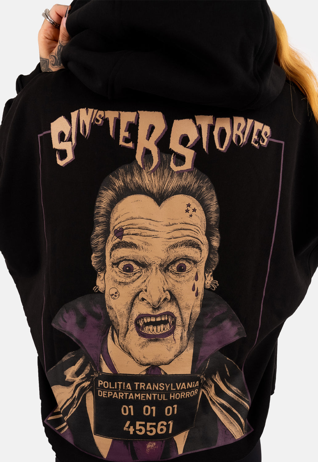 Dracula Pullover Hoodie