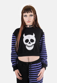 Drexan Printed Crop Jumper