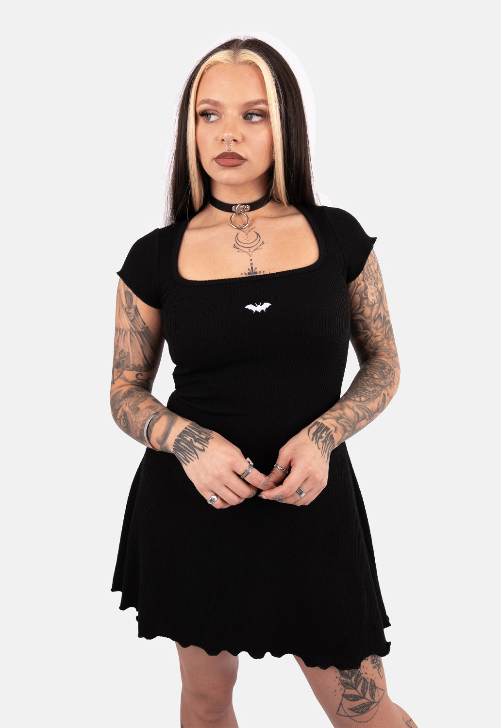 Drusilla Ribbed Mini Dress