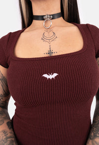 Drusilla Ribbed Mini Dress