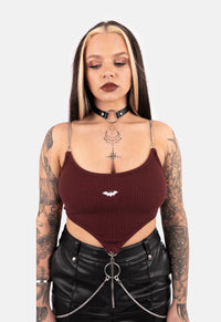 Elena Chain Strap Top