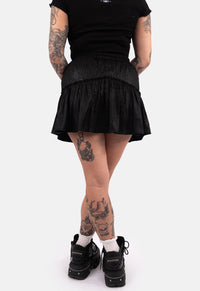 Fala Gathered Mini Skirt