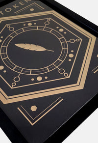 Feathered Host Framed Print