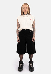 Franklin Oversized Knit Vest