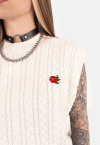 Franklin Oversized Knit Vest