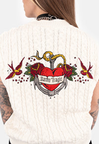 Franklin Oversized Knit Vest