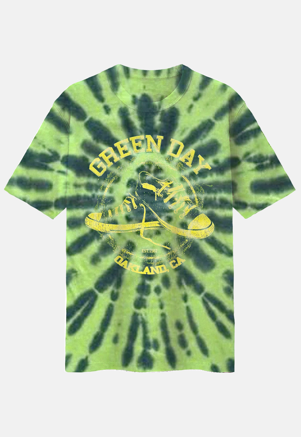 All Stars Green Wash T-Shirt