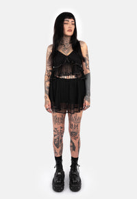 Garnet Lace Slip Top