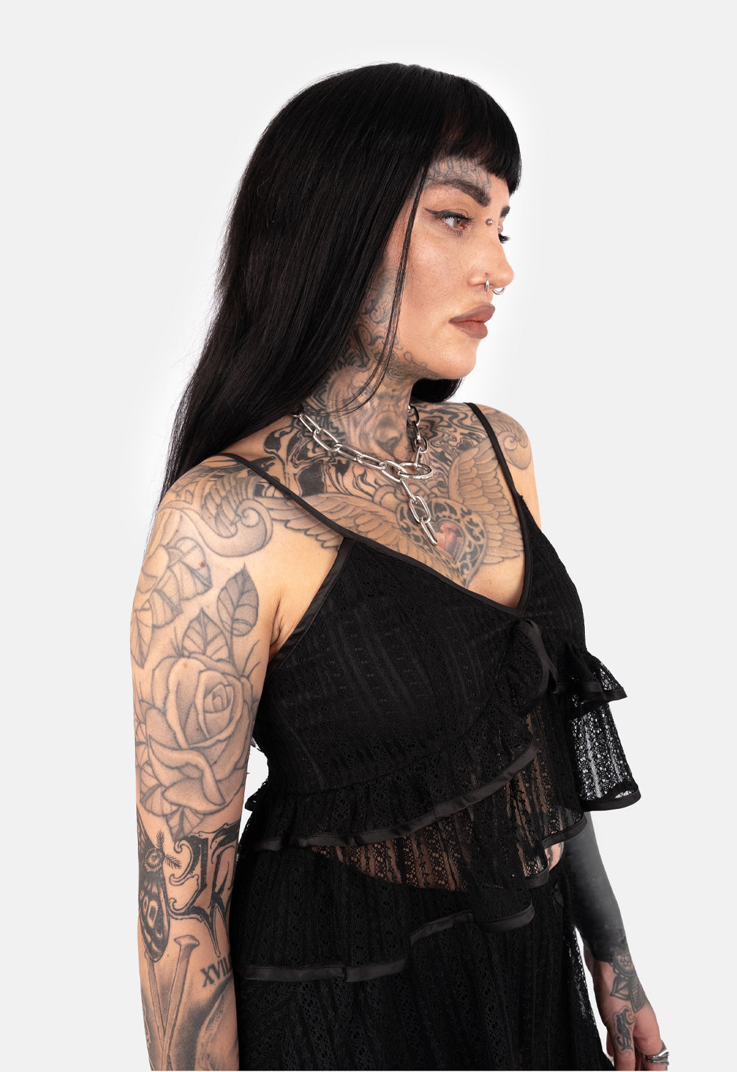 Garnet Lace Slip Top