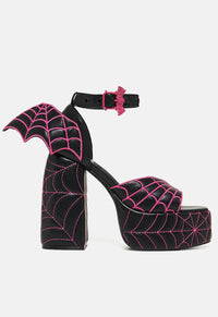 Haunt Couture Padded Chunky Heels