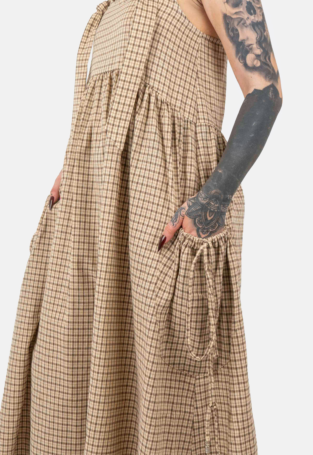 Imogen Strap Tie Maxi Dress