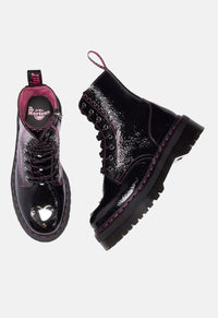 Jadon Distressed Patent Boots