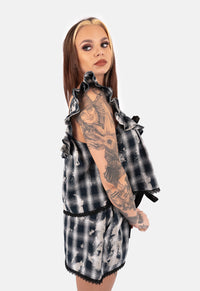 Karla Ruffle Sleeve Top