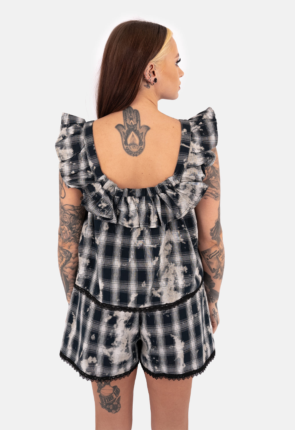 Karla Ruffle Sleeve Top