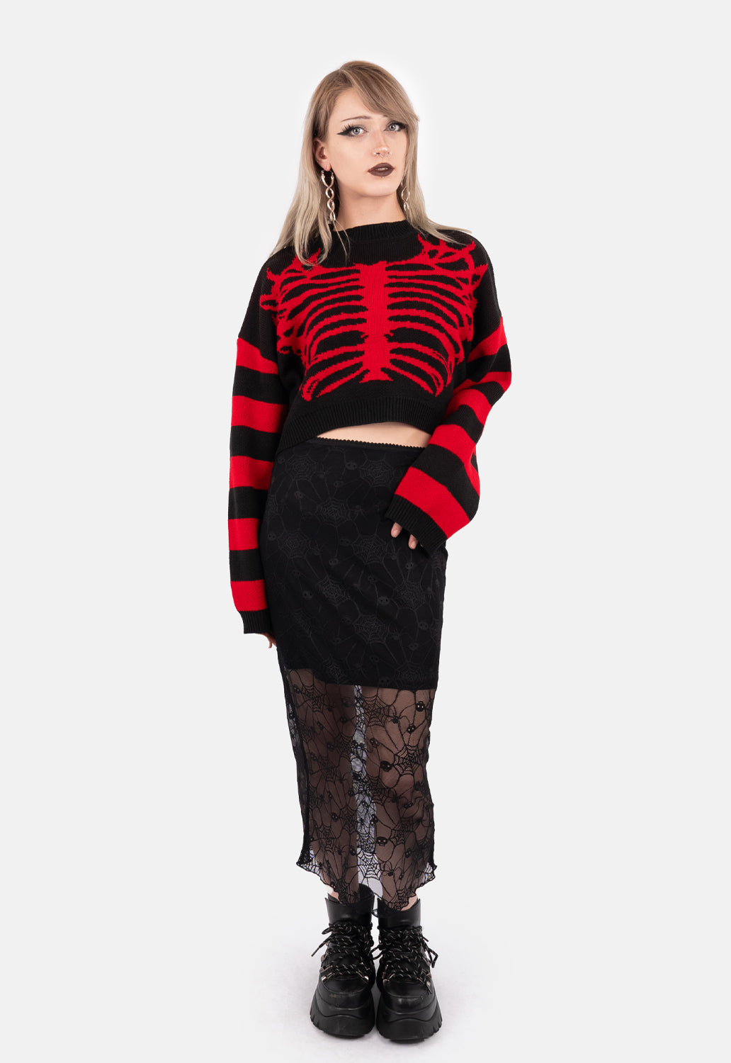 Kathy Crop Relaxed Knit