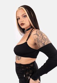 Keres Underbust Cut Out Top