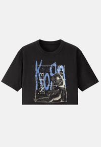 Issues Track List Crop T-Shirt