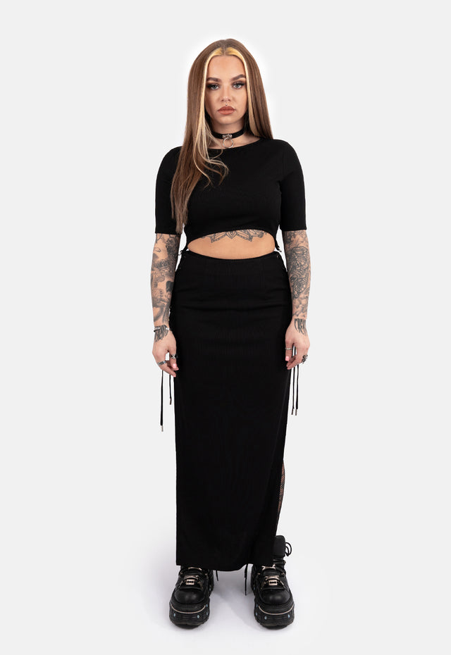 Leo D-Ring Cropped Top