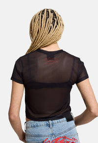 Life Is A Gamble Mesh Baby Tee