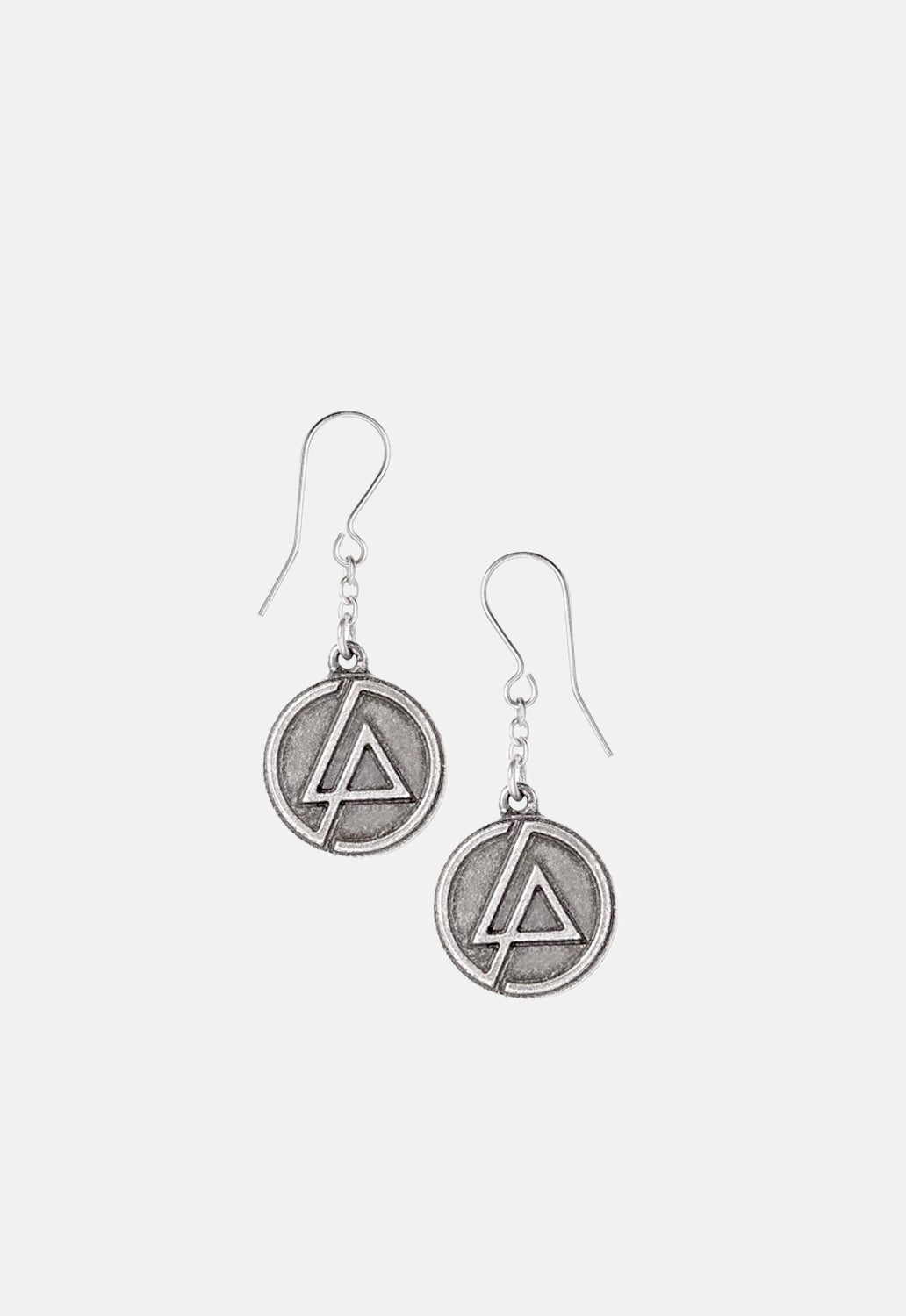 Linkin Park Circle Logo Earrings