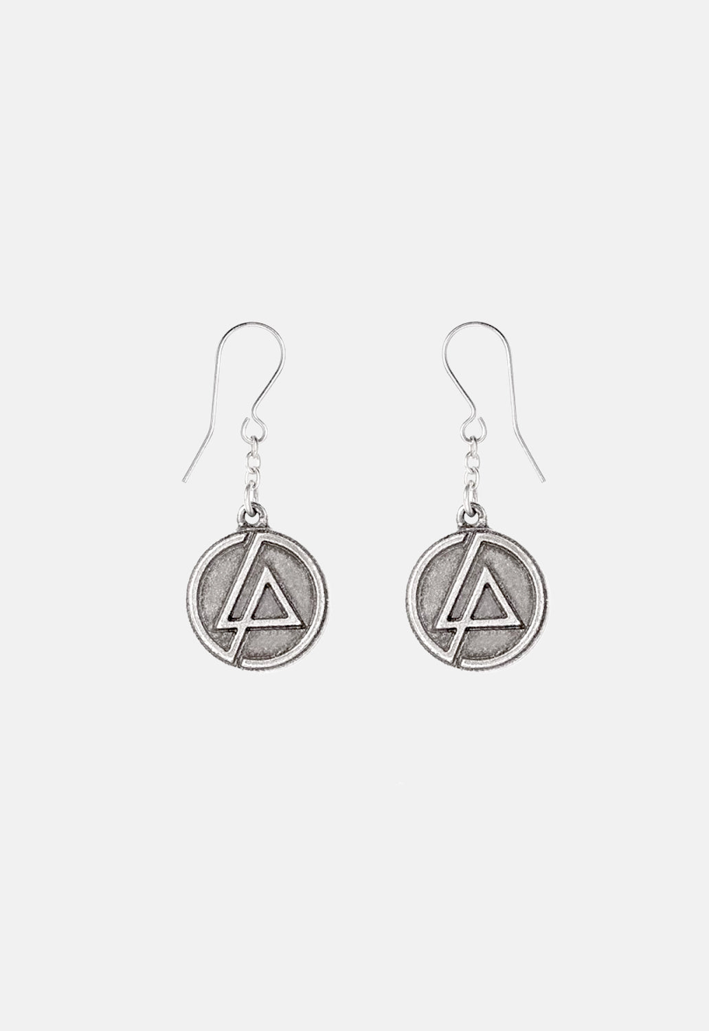 Linkin Park Circle Logo Earrings