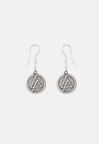 Linkin Park Circle Logo Earrings