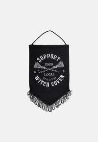 Local Witch Hanging Banner