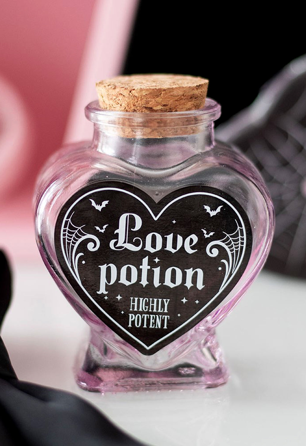 Love Potion Heart Bottle